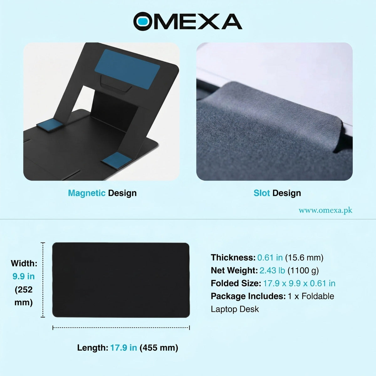 Techton™ AutoFold - Portable Desk