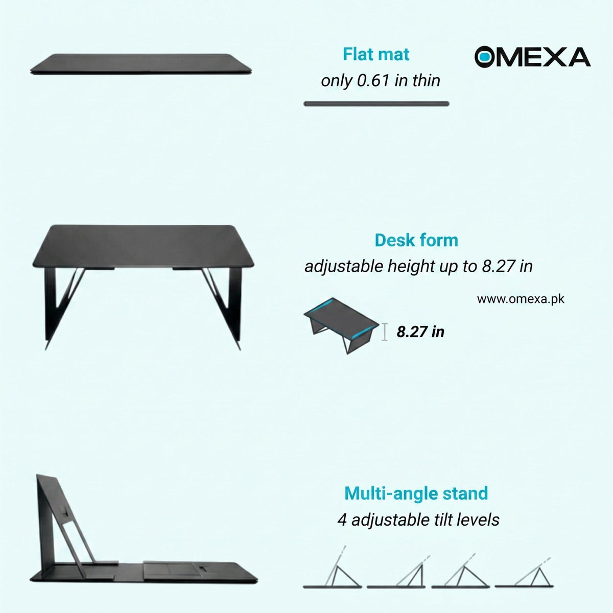 Techton™ AutoFold - Portable Desk