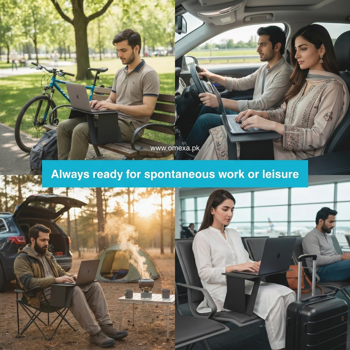 Techton™ AutoFold - Portable Desk