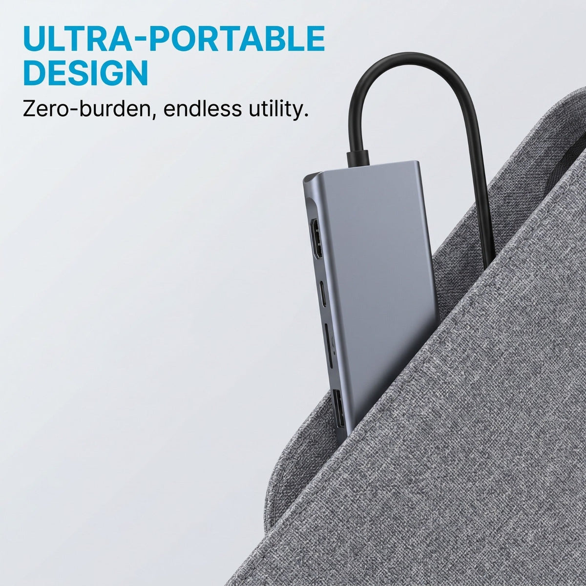 Techton™ 11-in-1 UltraDock - Type-C Docking Hub