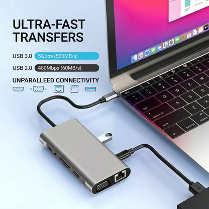 Techton™ Flexstand + 11 in 1 Ultradock
