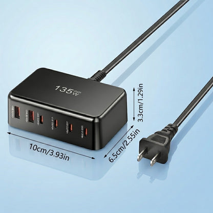 Techton™ PowerDock - 135W GaN Fast Charging Station