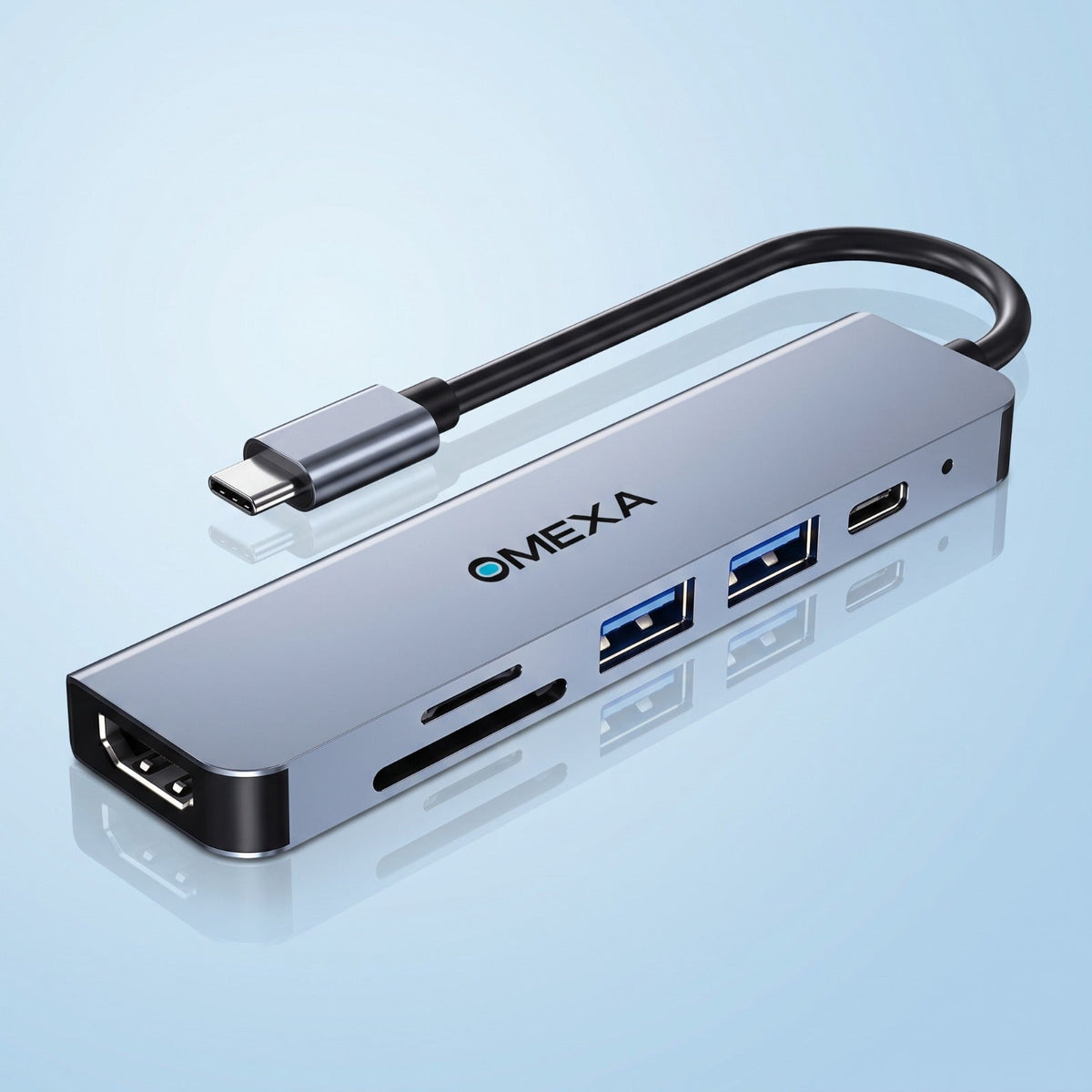 Techton™ Flexstand + 6 in 1 Connect Hub