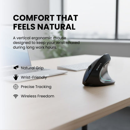 Techton™ FlowGrip - Vertical Mouse
