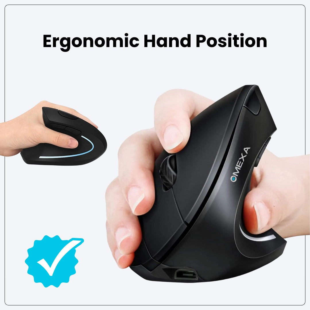 Techton™ FlowGrip - Vertical Mouse