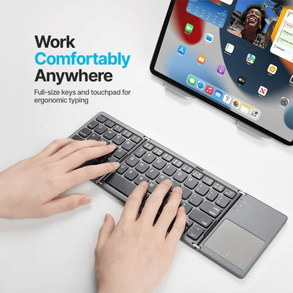 Techton™  FoldLite Folding Wireless Keyboard