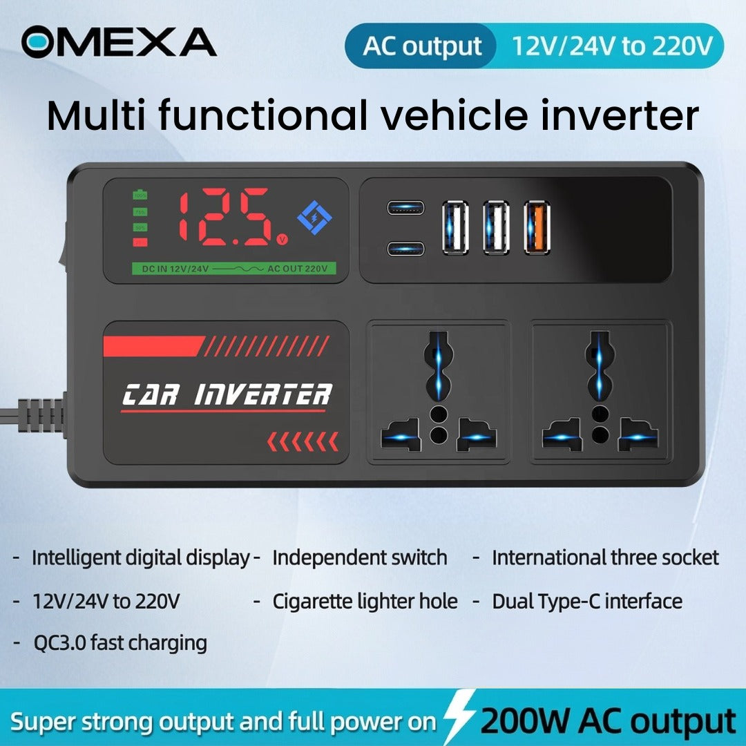 Techton™ PowerDrive 220V Car Inverter