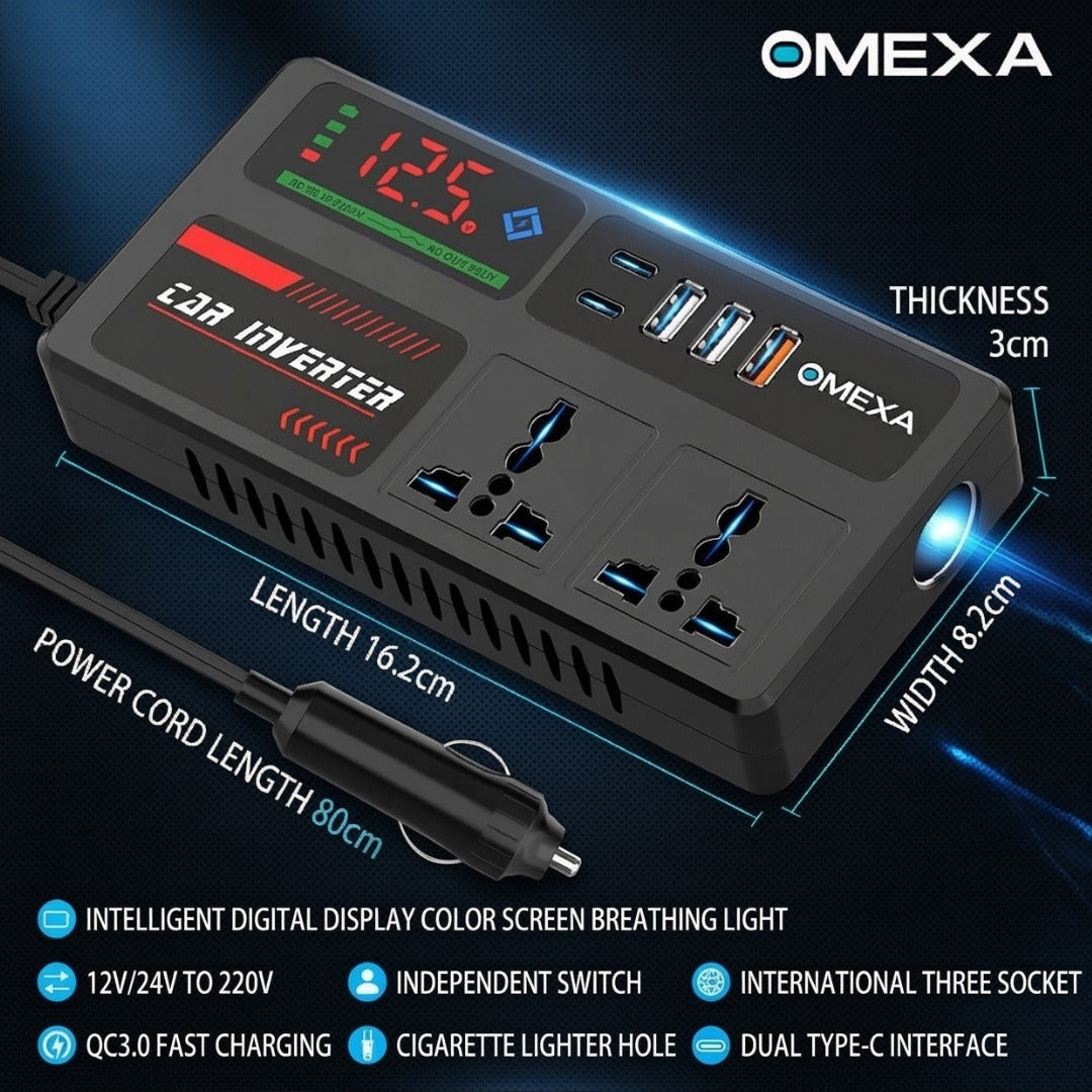 Techton™ PowerDrive 220V Car Inverter