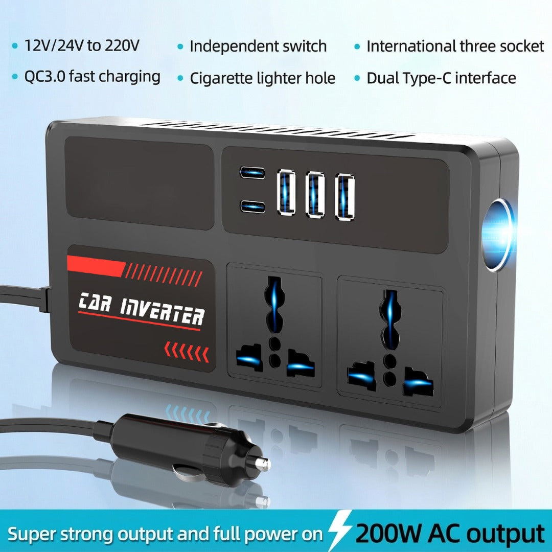 Techton™ PowerDrive 220V Car Inverter