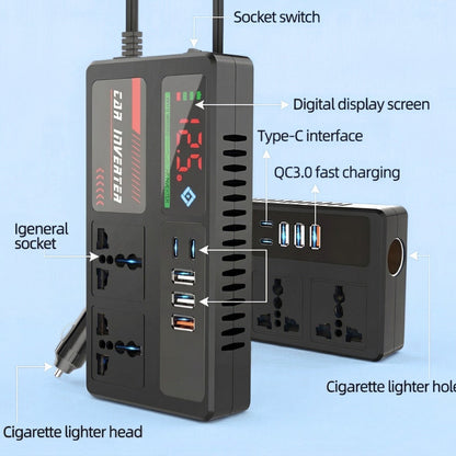 Techton™ PowerDrive 220V Car Inverter